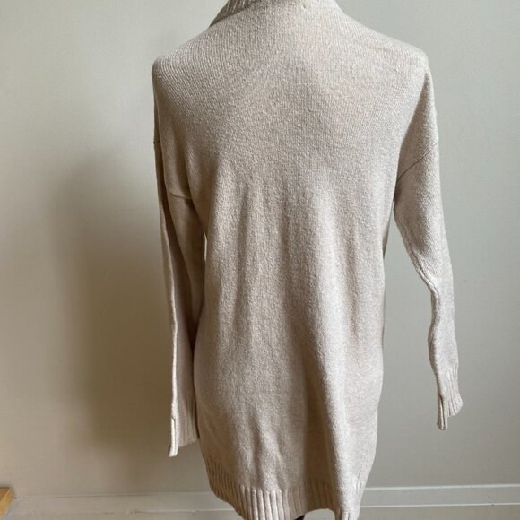 BP Women Long Sleeve Sweater Dress BNWOT Sz 2XSmall Beige Mock Neck New - Picture 4 of 7